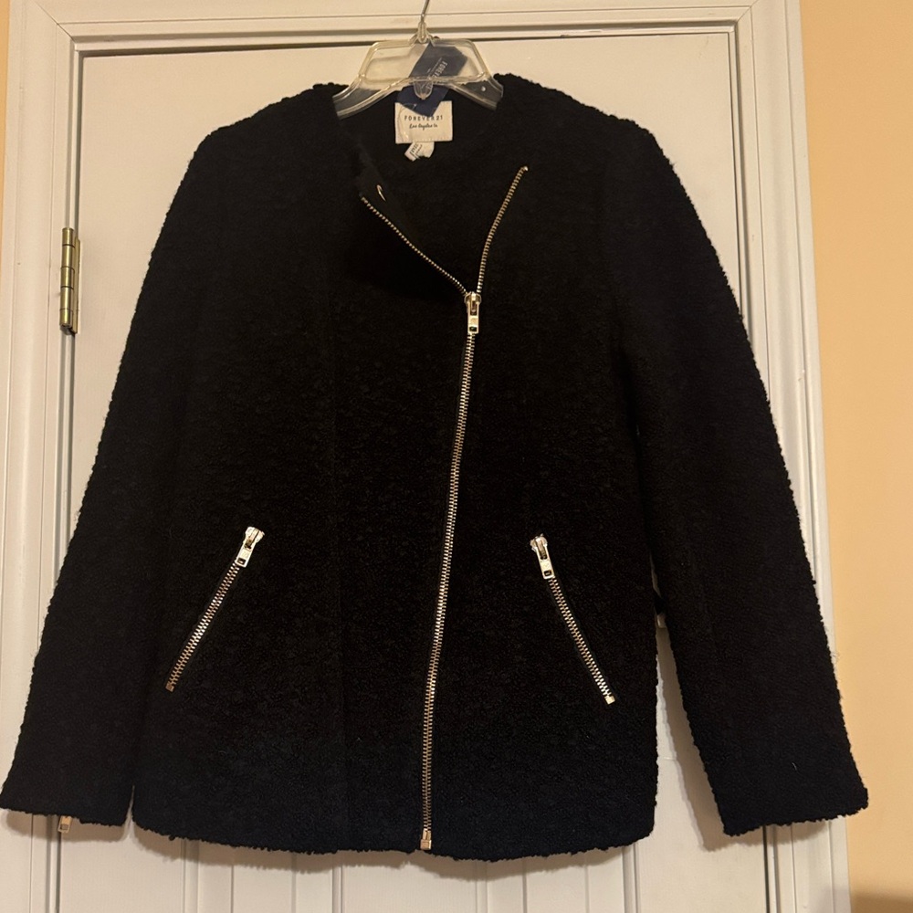 NWT Forever 21 Black Jacket